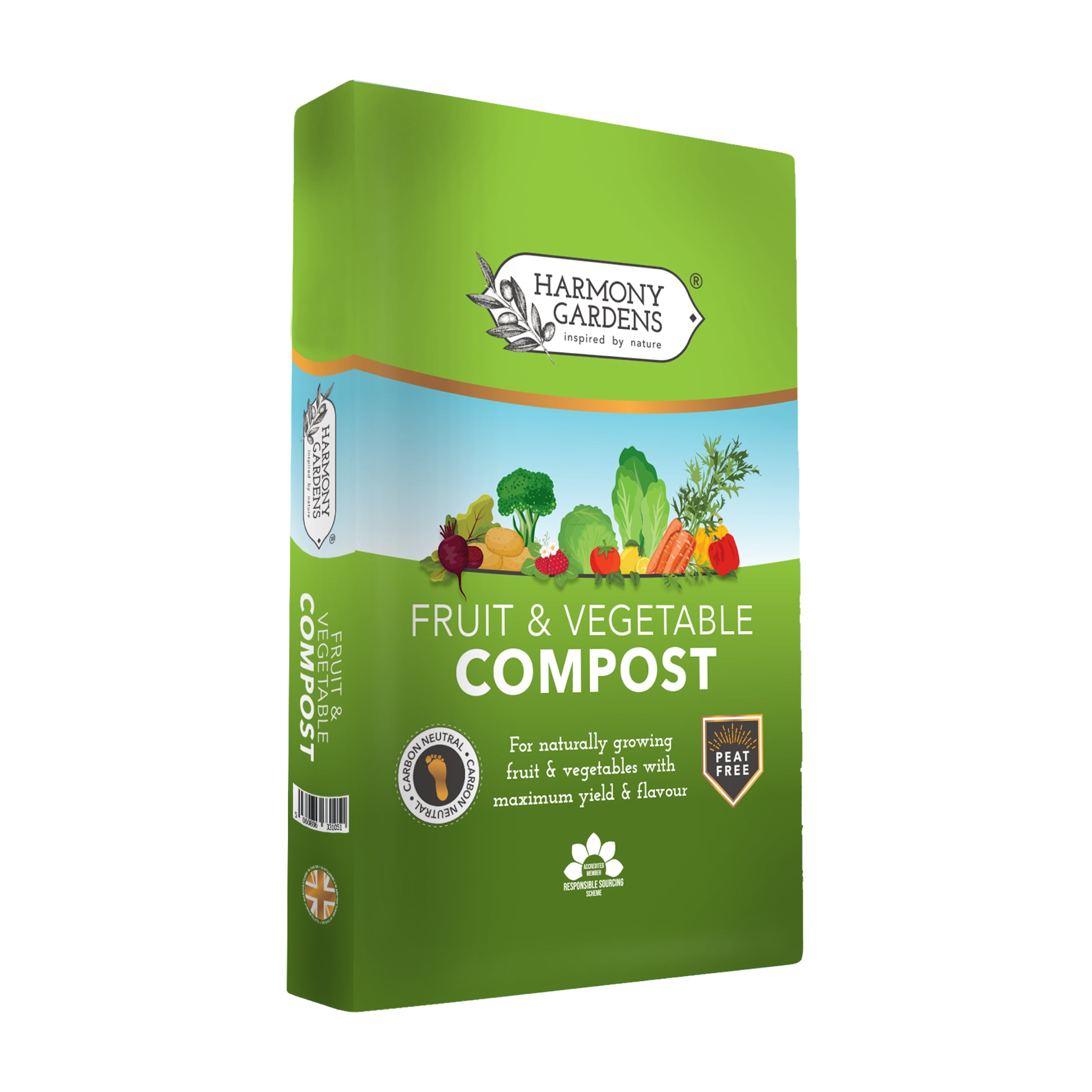 Harmony Gardens Fruit & Veg Compost 40L