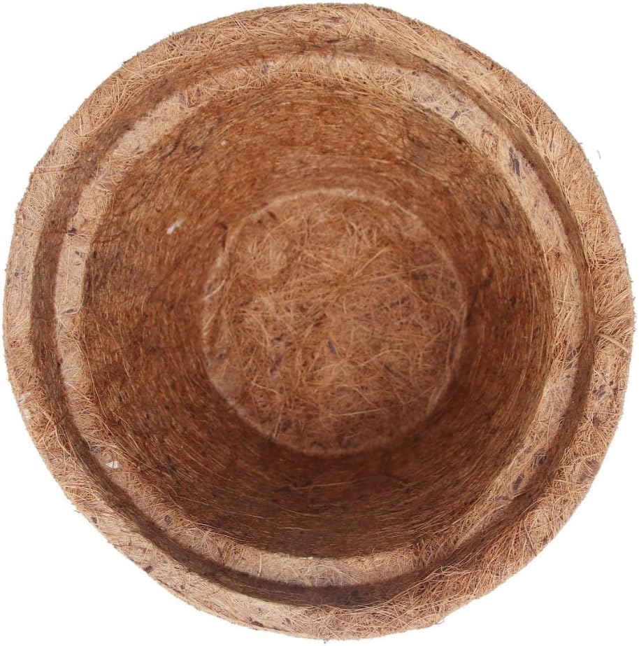 COCO & COIR Biodegradable Round Plant Pots Plastic Free Eco-friendly Propagation Pots