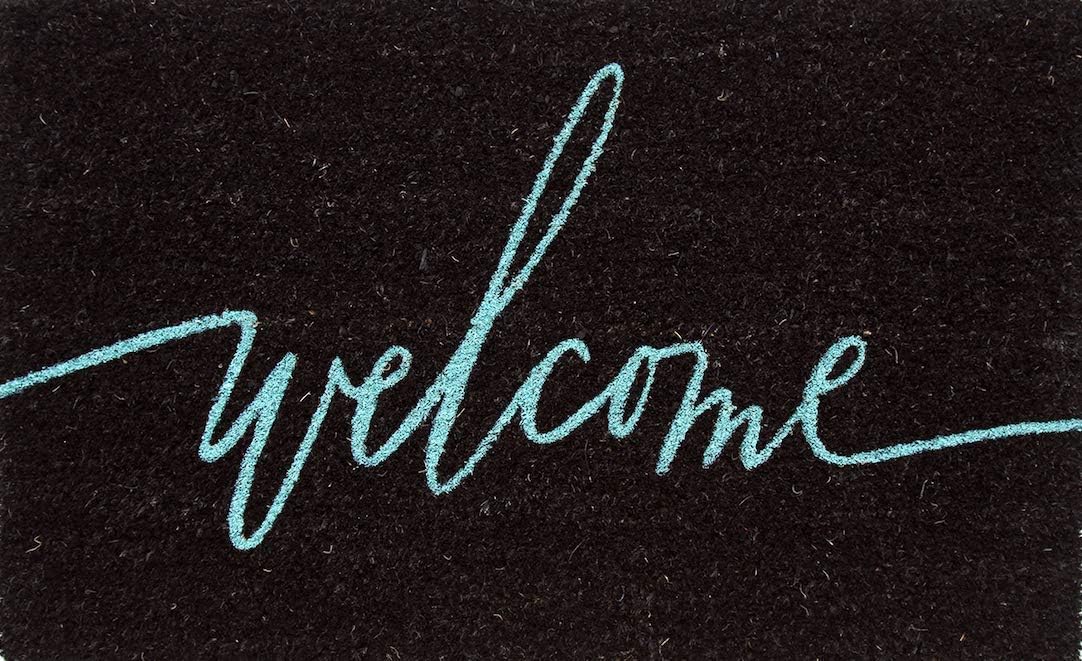 Coco&Coir Natural Coir | Non-Slip | Thick Coir | Premium Quality | Rubber Backed | Eco-Friendly | Indoor | Outdoor | Heavy Duty | Entrance Door (Neon Life)