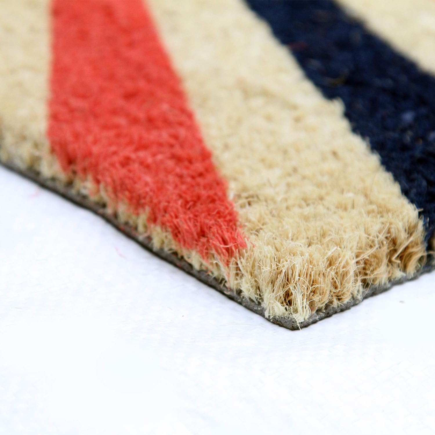 Coco&Coir Door Mat | Non-Slip | Thick Coir | Premium Quality | Rubber Backed | Eco-Friendly | Indoor | Outdoor | Heavy Duty | Urban Themed | Entrance Door Mat (Hello Dazzle)