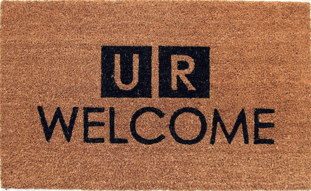 Coco&Coir Natural Coir | Non-Slip | Thick Coir | Premium Quality | Rubber Backed Eco-Friendly | Indoor | Outdoor | Heavy Duty | Entrance Door Mat (The News)