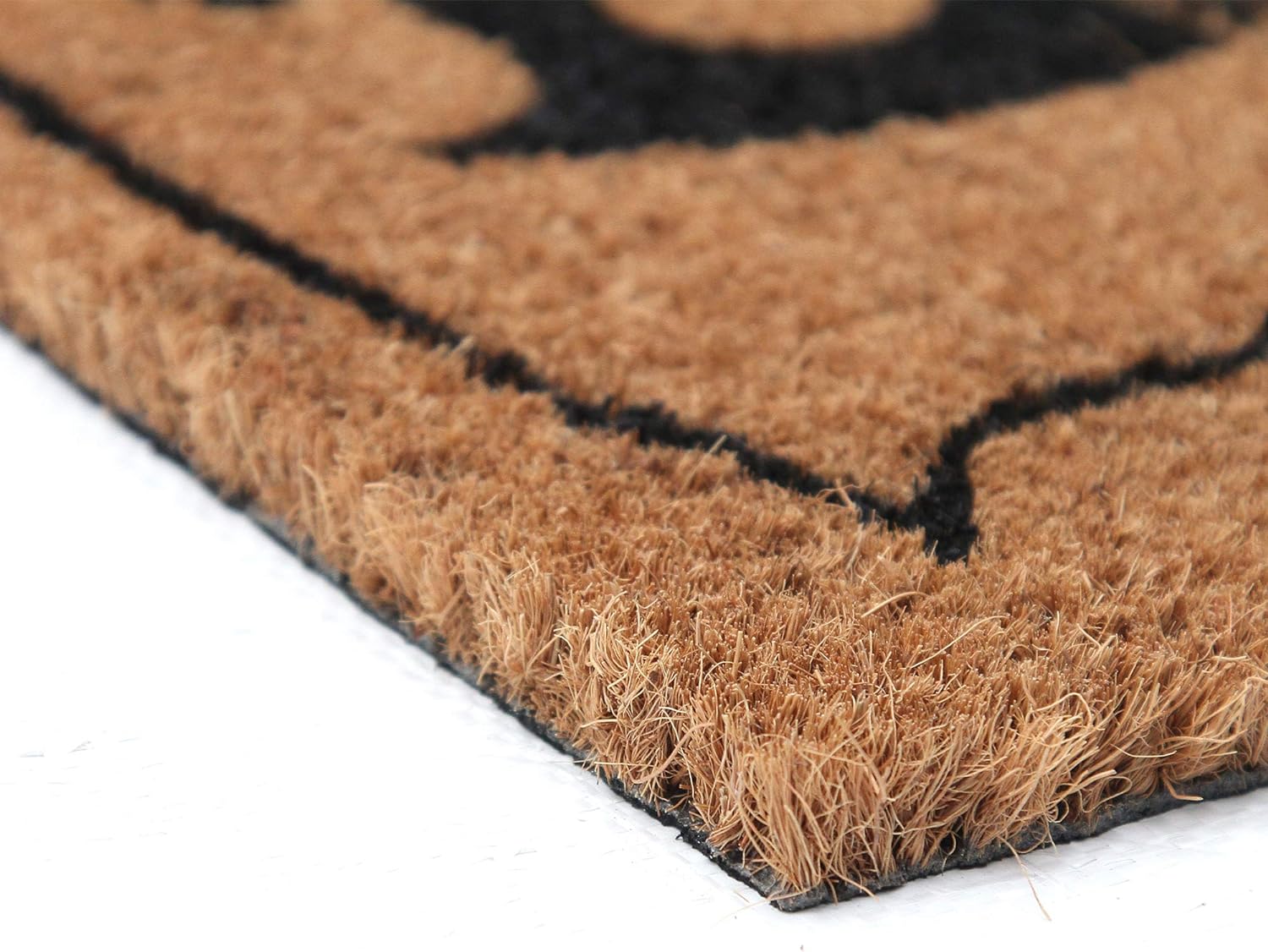 Coco & Coir Door Mat | Indoor Funny | Cat Design Entrance Welcome Mat (Cat Love)