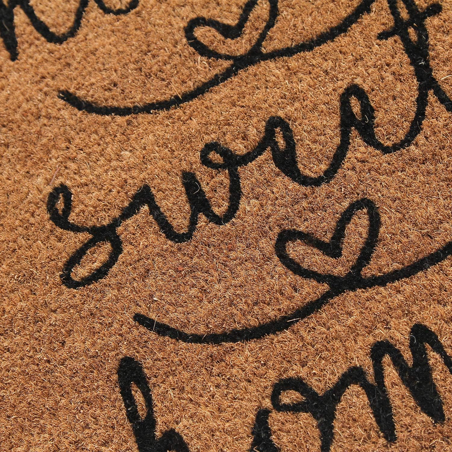 Coco&Coir Door Mat | Indoor | Natural Coir Welcome Mat | Durable Long-Lasting Home Sweet Home Design