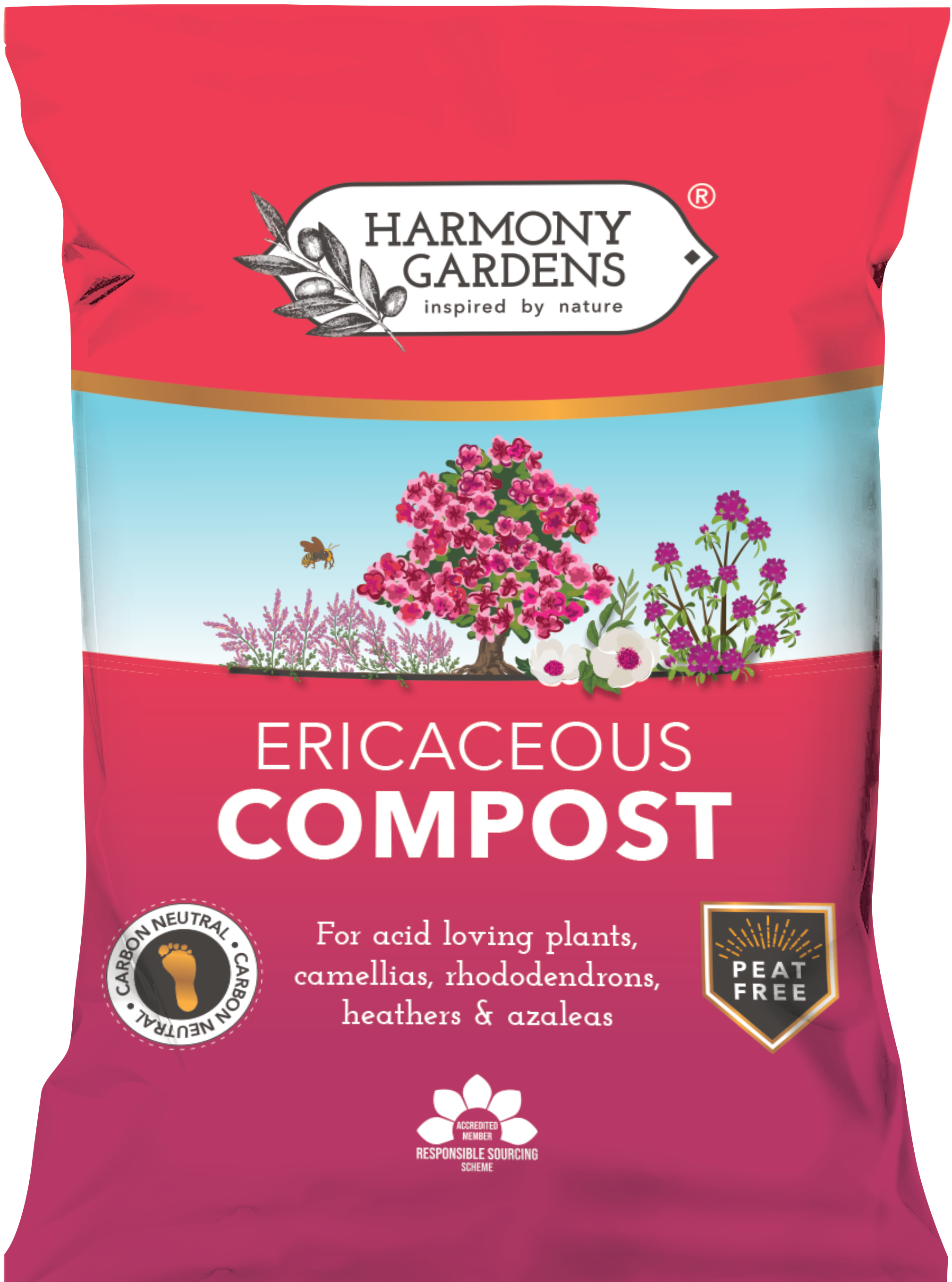 Harmony Gardens Ericaceous compost 40L