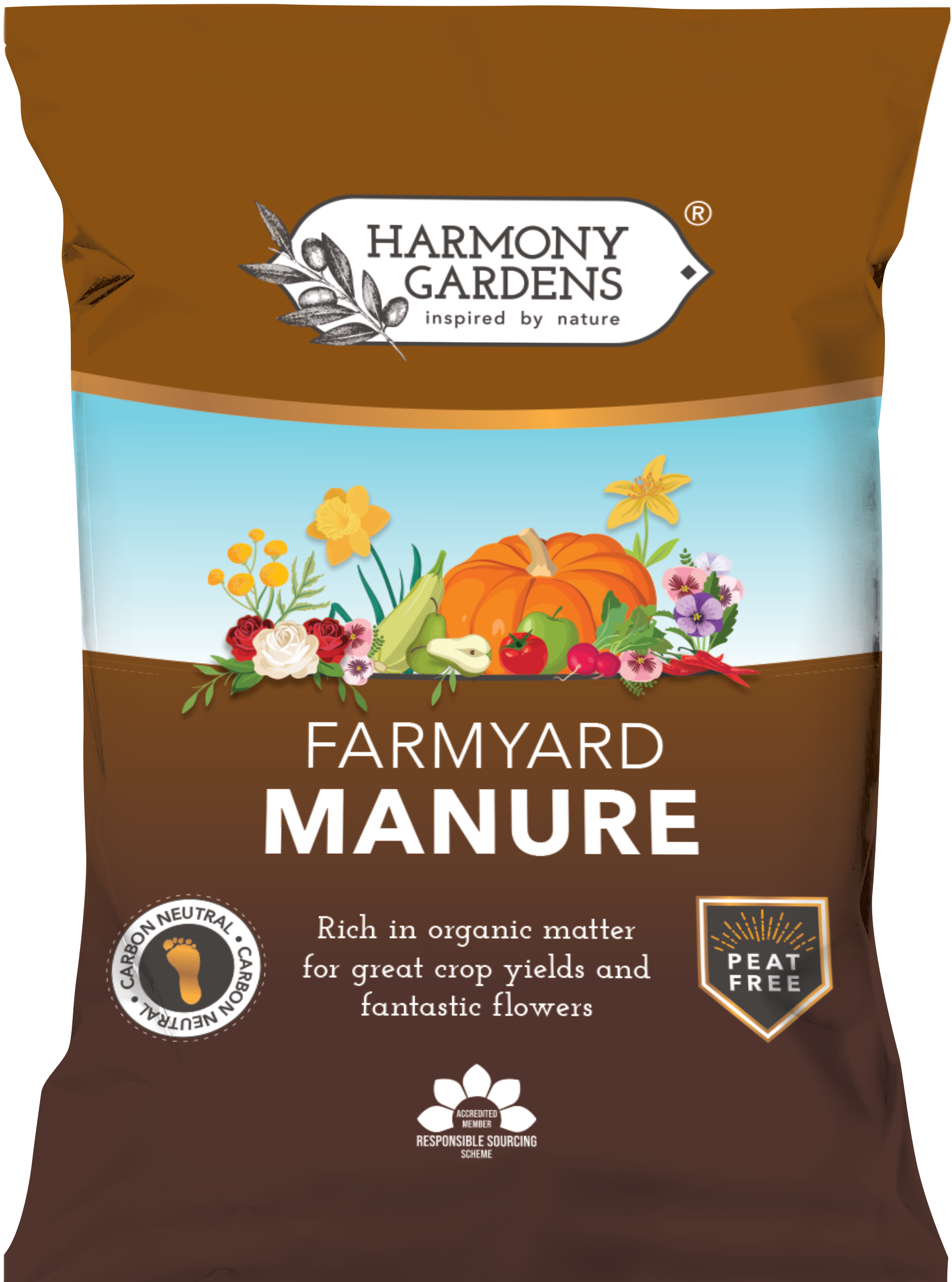 Harmony Gardens Farmyard Manure 50L