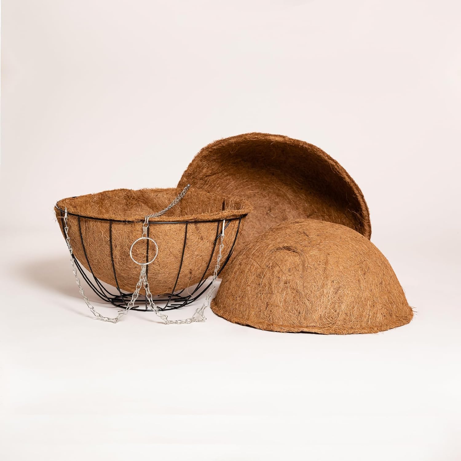 COCO & COIR Hanging Basket Liner | Coco Fibre Replacement Liners for Wall Baskets