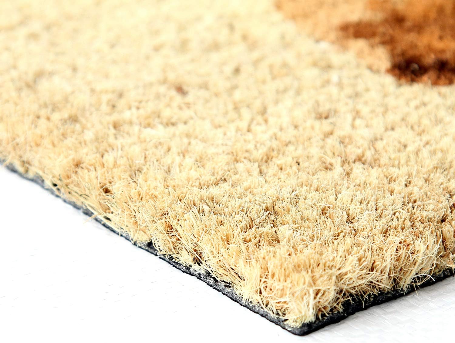 Coco&Coir Door Mat | Non-Slip | Thick Coir | Premium Quality | Rubber Backed | Eco-Friendly | Indoor | Outdoor | Heavy Duty | Pet series | Entrance Door Mat (Puppy Welcome)