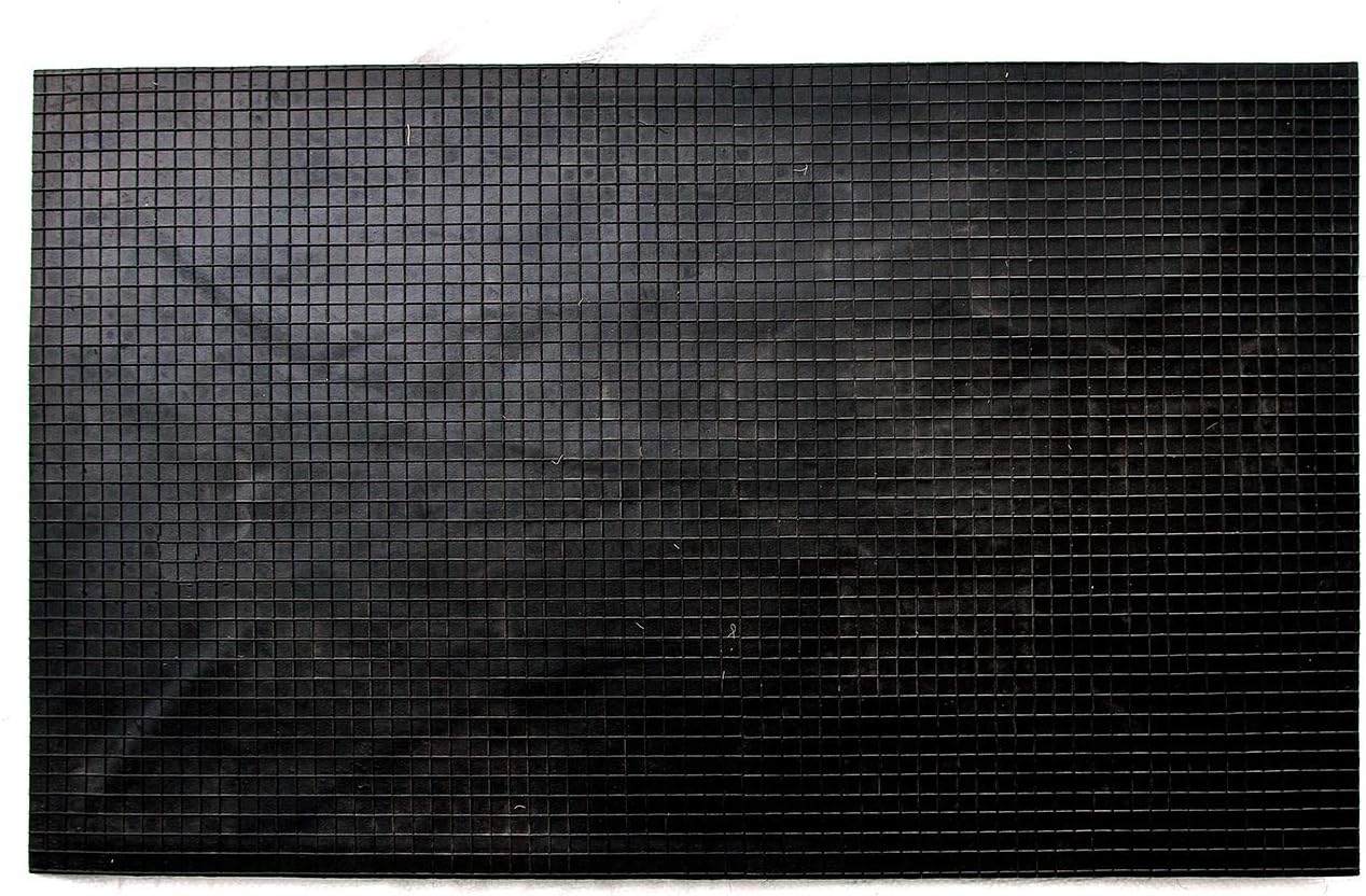 Coco&Coir Natural Coir | Non-Slip | Thick Coir | Premium Quality | Rubber Backed | Eco-Friendly | Indoor | Outdoor | Heavy Duty | Entrance Door Mat | 45 x 75 cm (Palm Cluster)