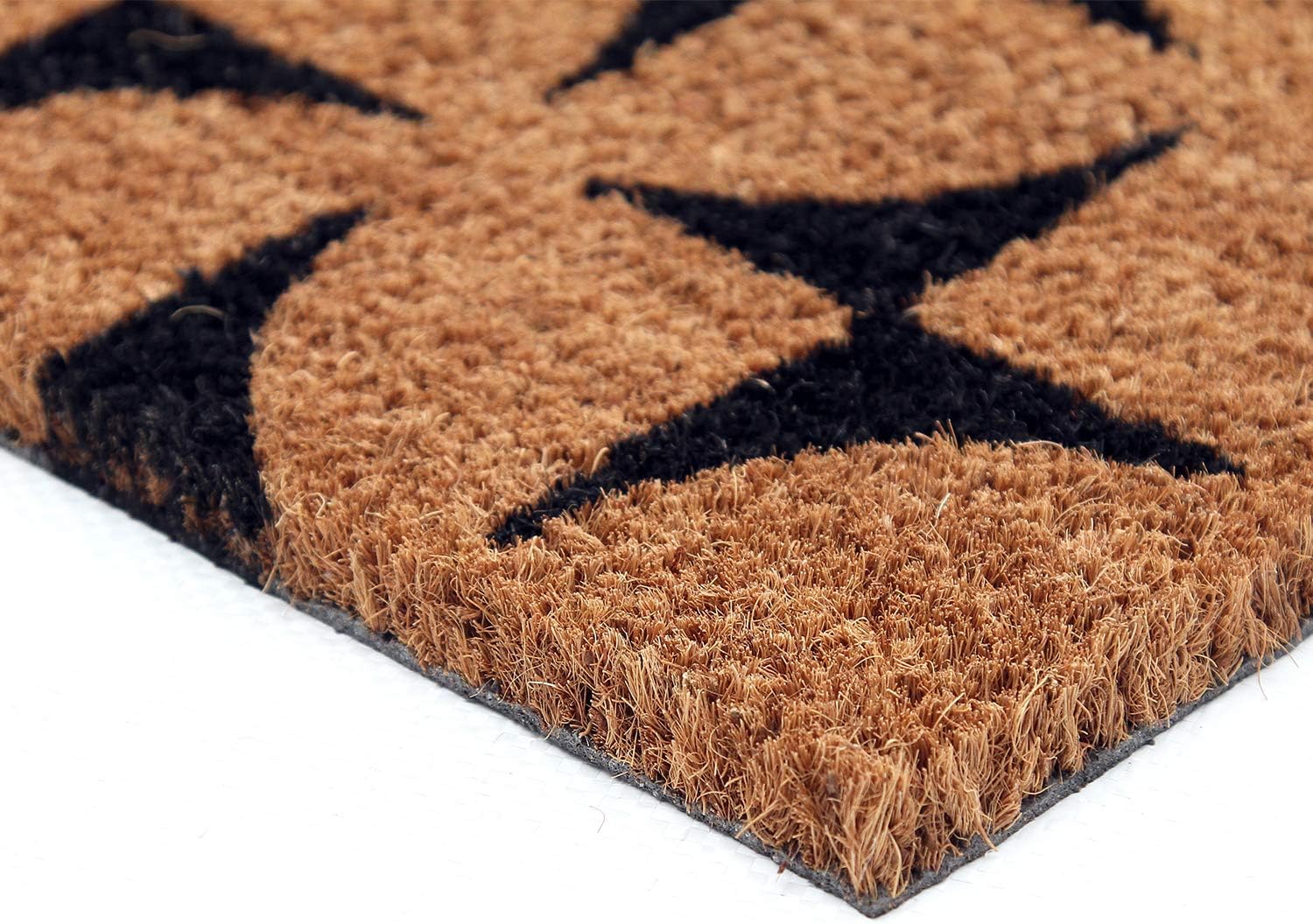 Coco&Coir Door Mat | Non-Slip | Thick Coir | Premium Quality | Rubber Backed | Eco-Friendly | Indoor | Outdoor | Heavy Duty | Bird Series | Bat Design | Door Mat (Lost Bats)