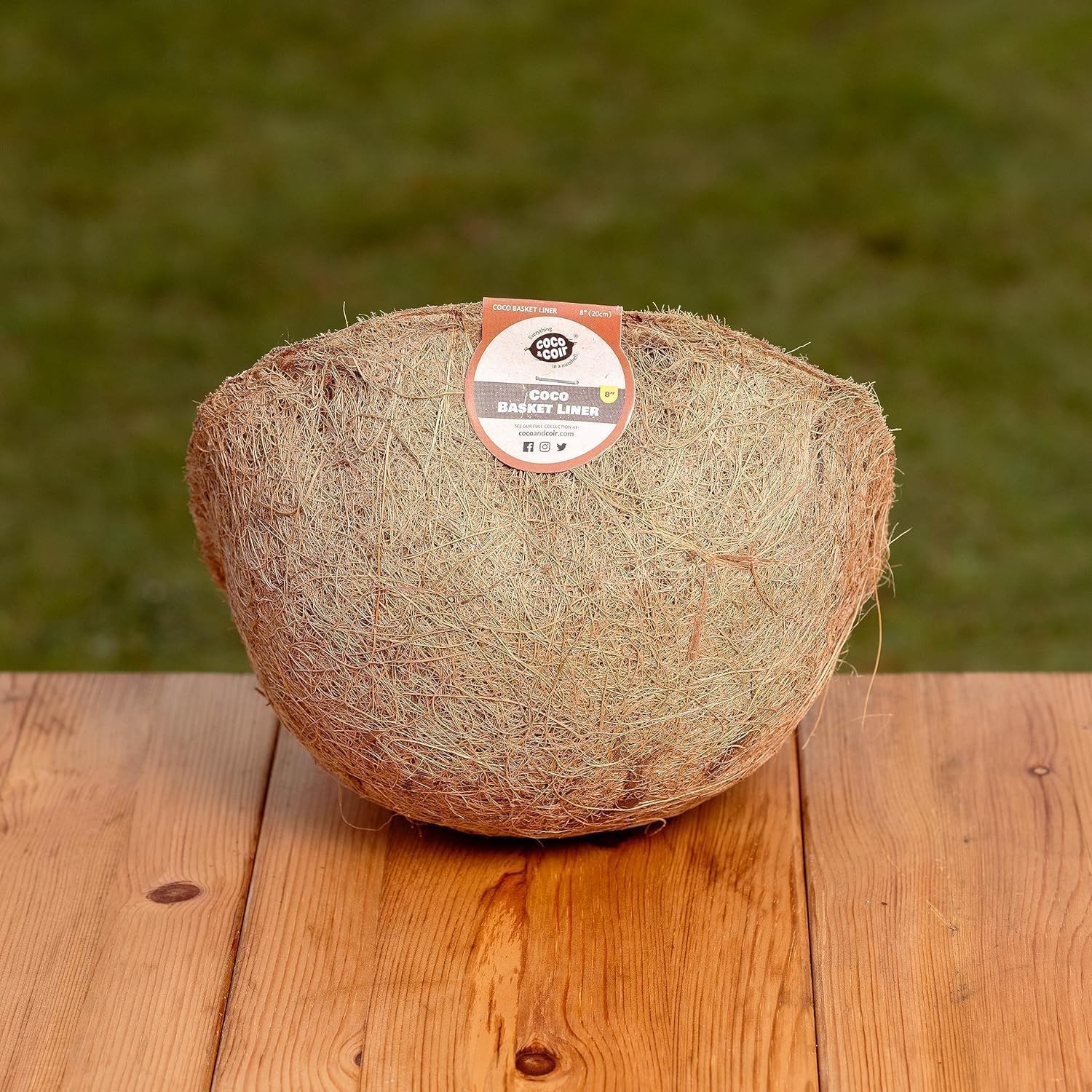 COCO & COIR Hanging Basket Liner | Coco Fibre Replacement Liners for Wall Baskets