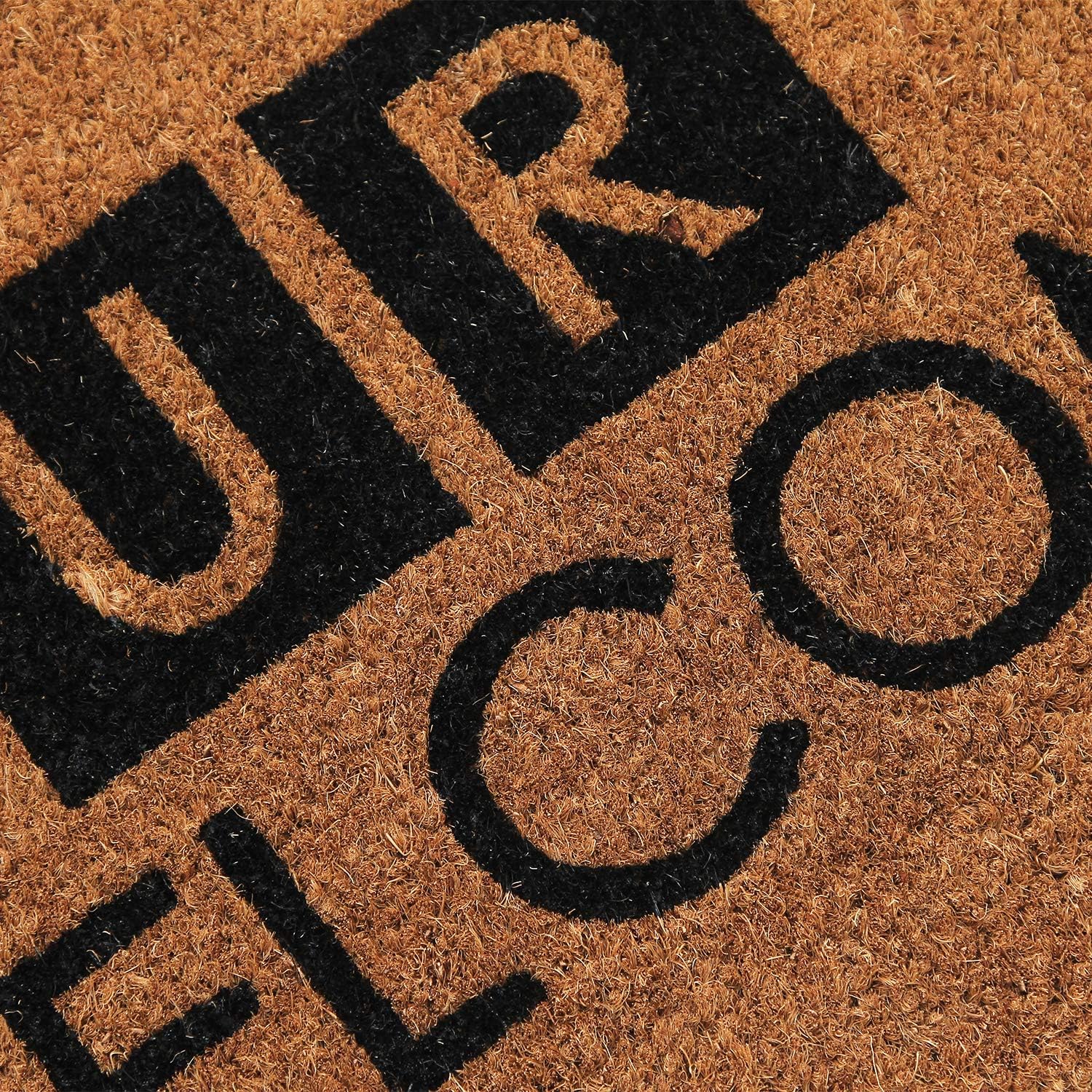 Coco&Coir Natural Coir | Non-Slip | Thick Coir | Premium Quality | Rubber Backed Eco-Friendly | Indoor | Outdoor | Heavy Duty | Entrance Door Mat (The News)
