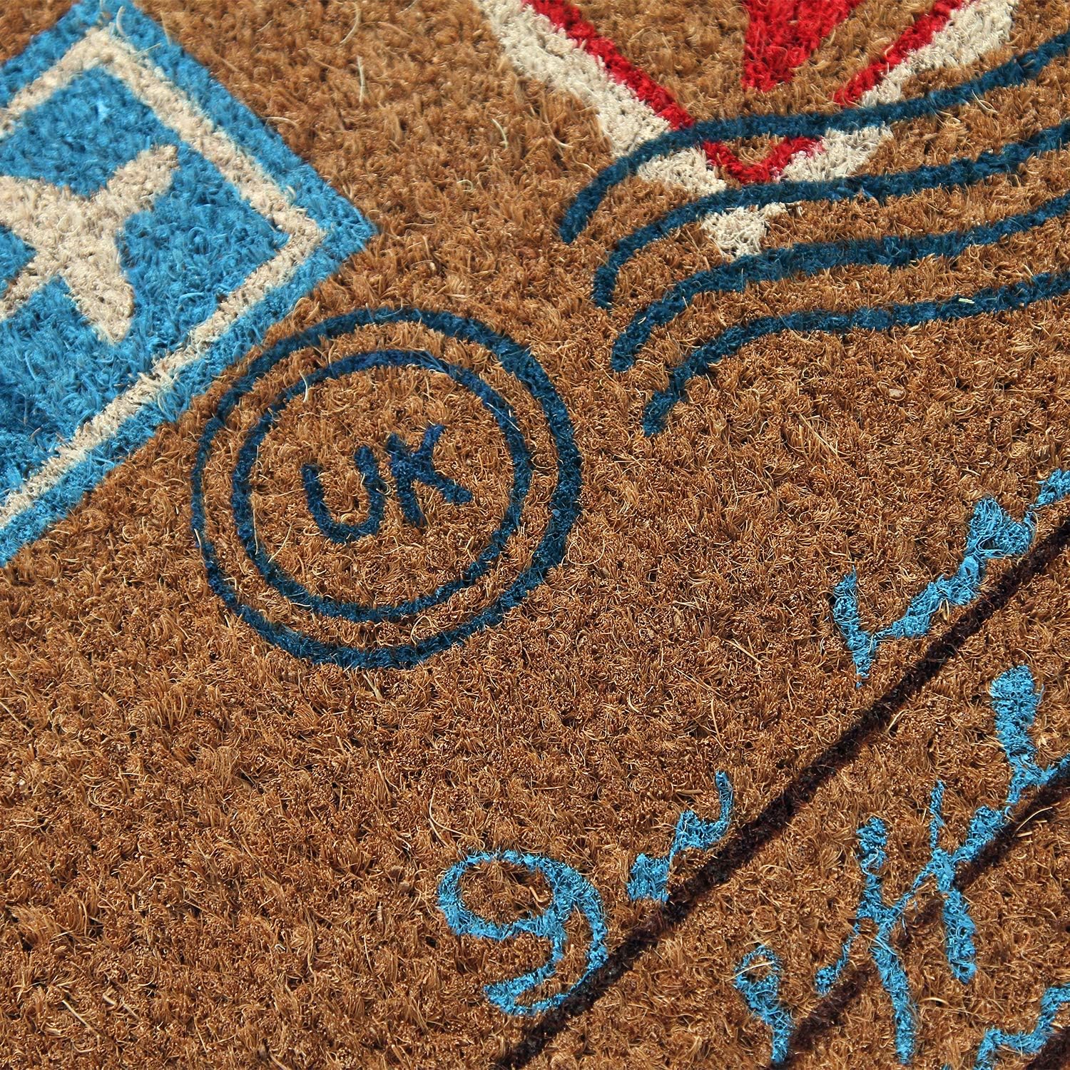 Coco&Coir Natural Coir | Non-Slip | Thick Coir | Premium Quality | Rubber Backed | Eco-Friendly | Indoor | Outdoor | Heavy Duty | Entrance Door Mat (The Mail)