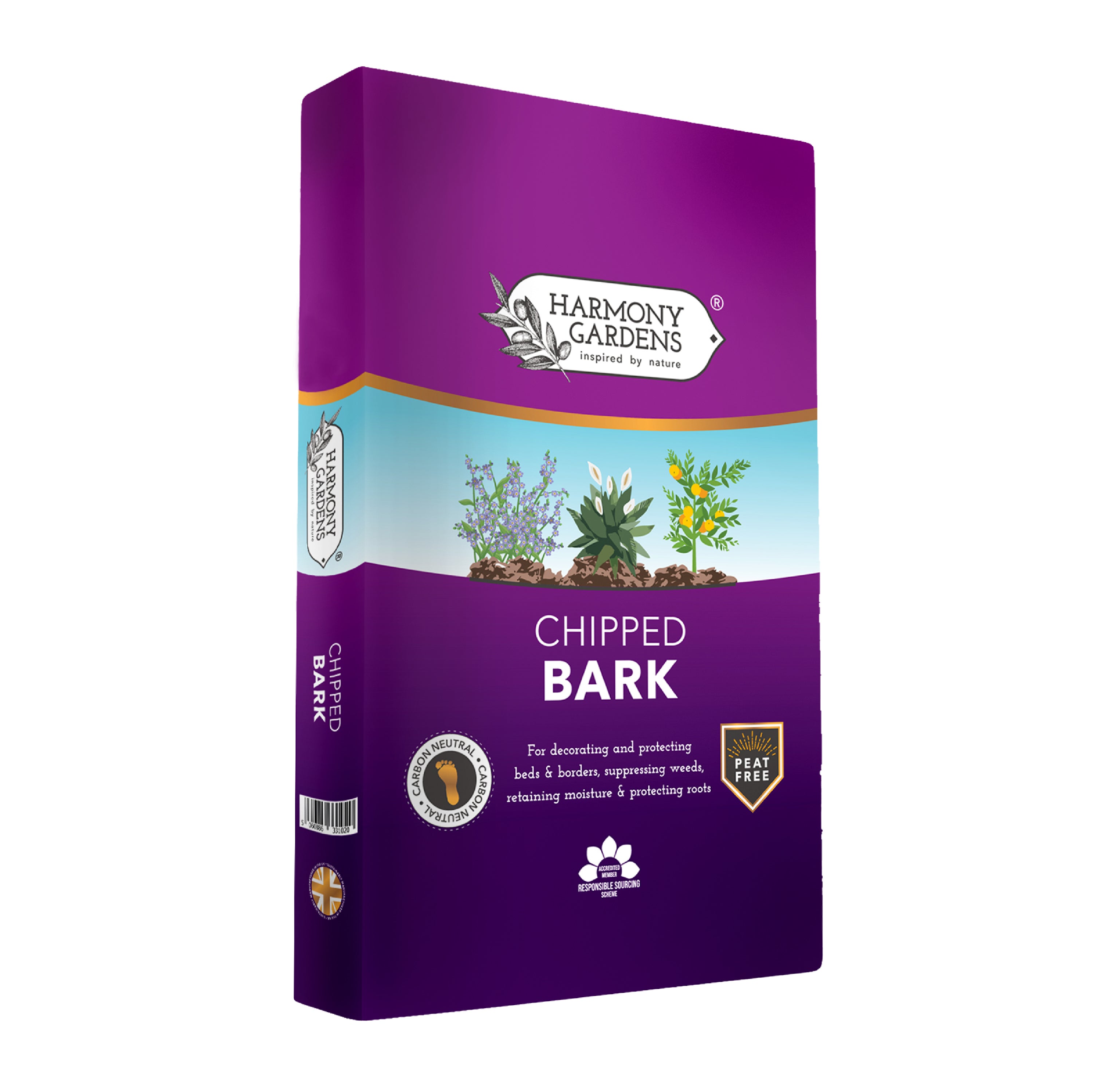 Harmony Gardens Chipped Bark 50L